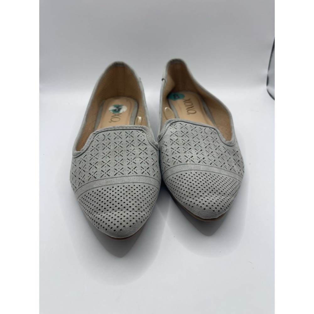 XOXO Women's shoes flat Gray Style Size 8M Rack